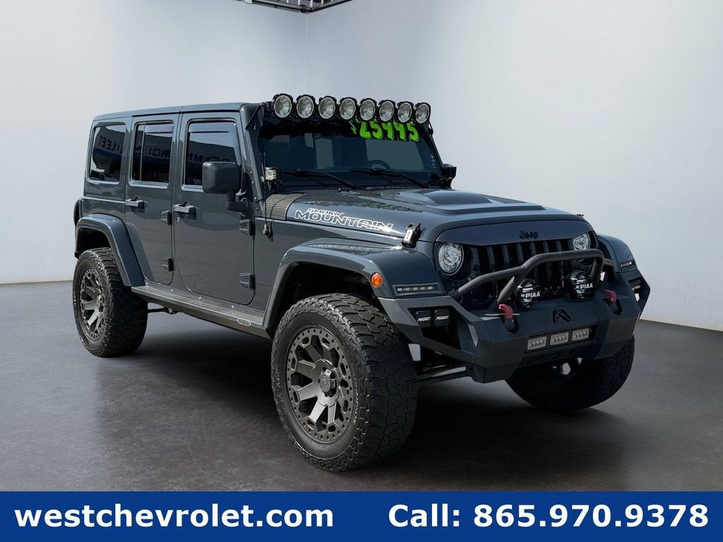 2017 Jeep Wrangler Unlimited Smoky Mountain