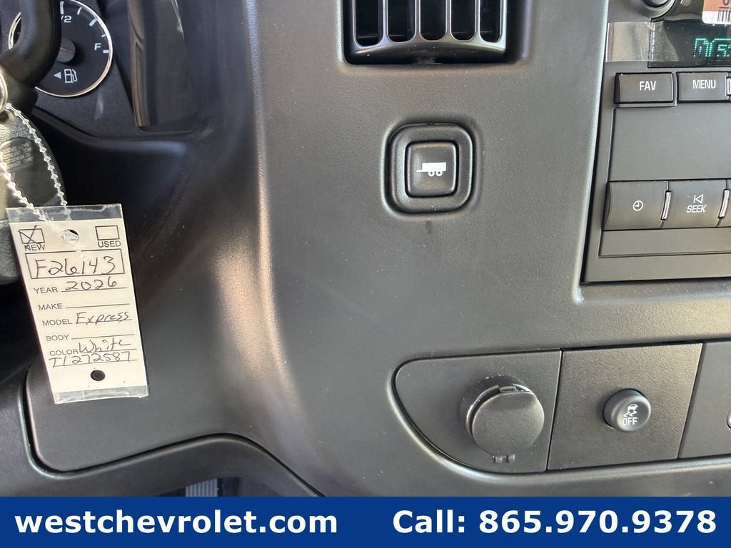2026 Chevrolet Express Cutaway 3500 1WT