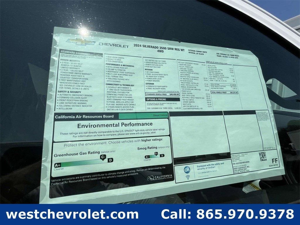 2024 Chevrolet Silverado 3500 HD WT