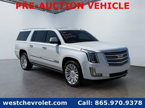 2016 Cadillac Escalade ESV Platinum