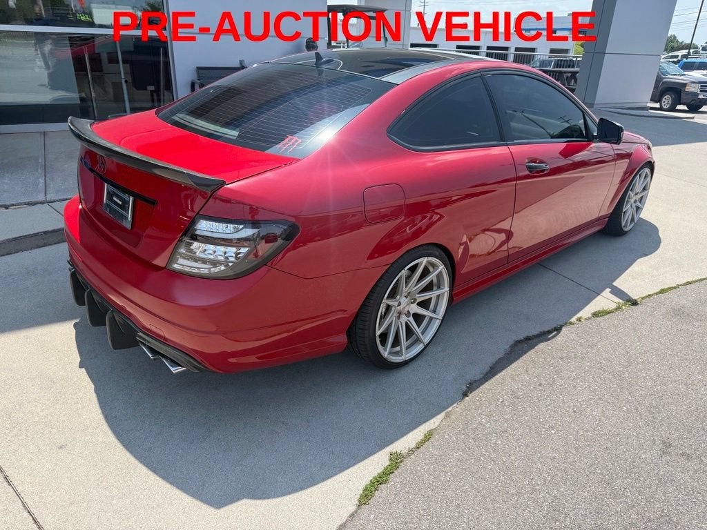 2012 Mercedes-Benz C-Class C 63 AMG®