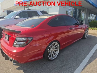 2012 Mercedes-Benz C-Class C 63 AMG®