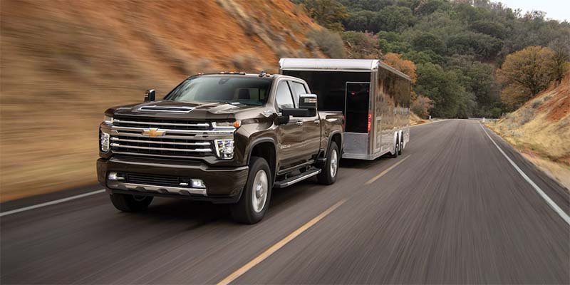 Chevrolet Silverado 3500 Driving On The Road