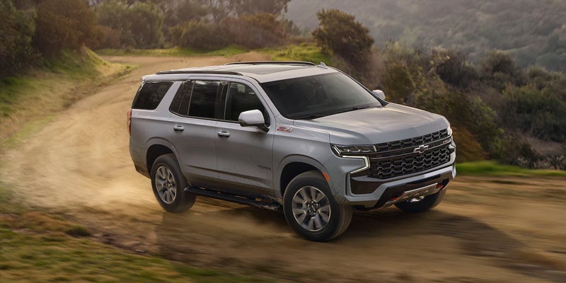 2023 Chevrolet Tahoe Driving Off Road