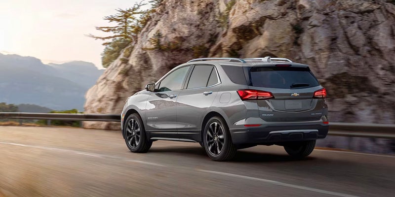 2024 Chevrolet Equinox Driving In The Mountains